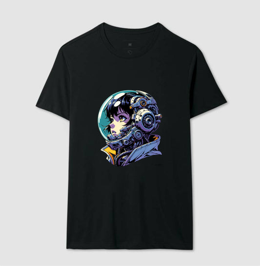 Camiseta tradicional Astronauta futurista