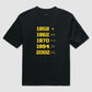 Camiseta Oversized Títulos