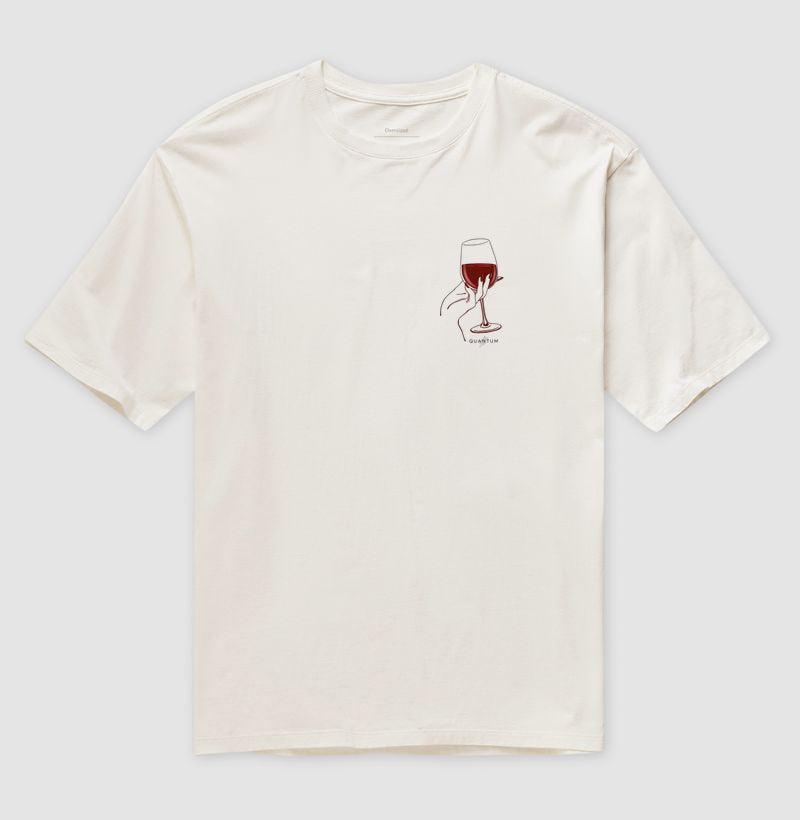 Camiseta Oversized Wine not?