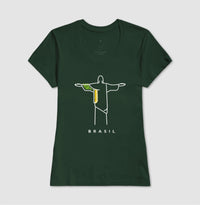 Camiseta Tradicional Deus é Brasileiro