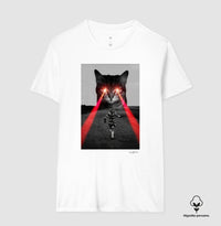 Camiseta premium Laser Cat