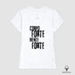 Camiseta premium Corpo forte, mente forte