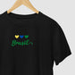 Camiseta Tradicional Coração Brasileiro