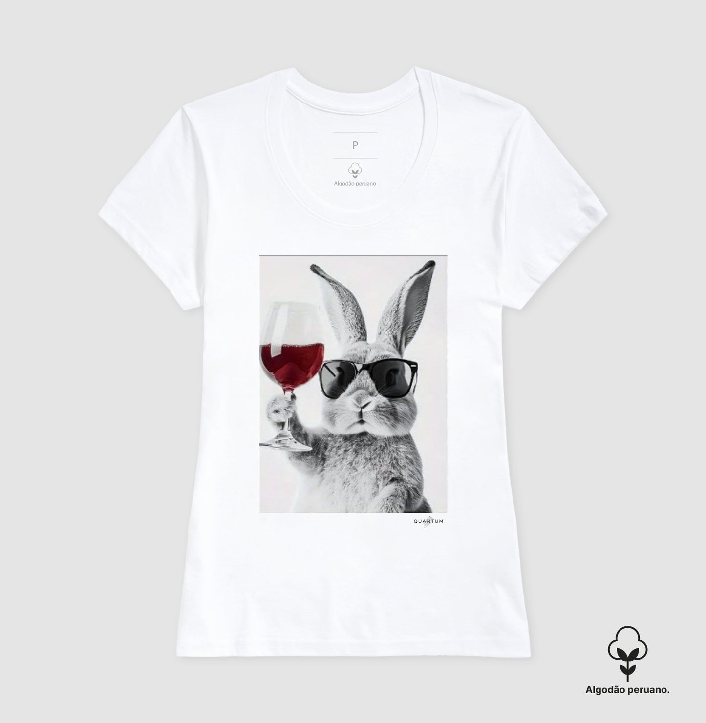 Camiseta premium Sommelier Bunny