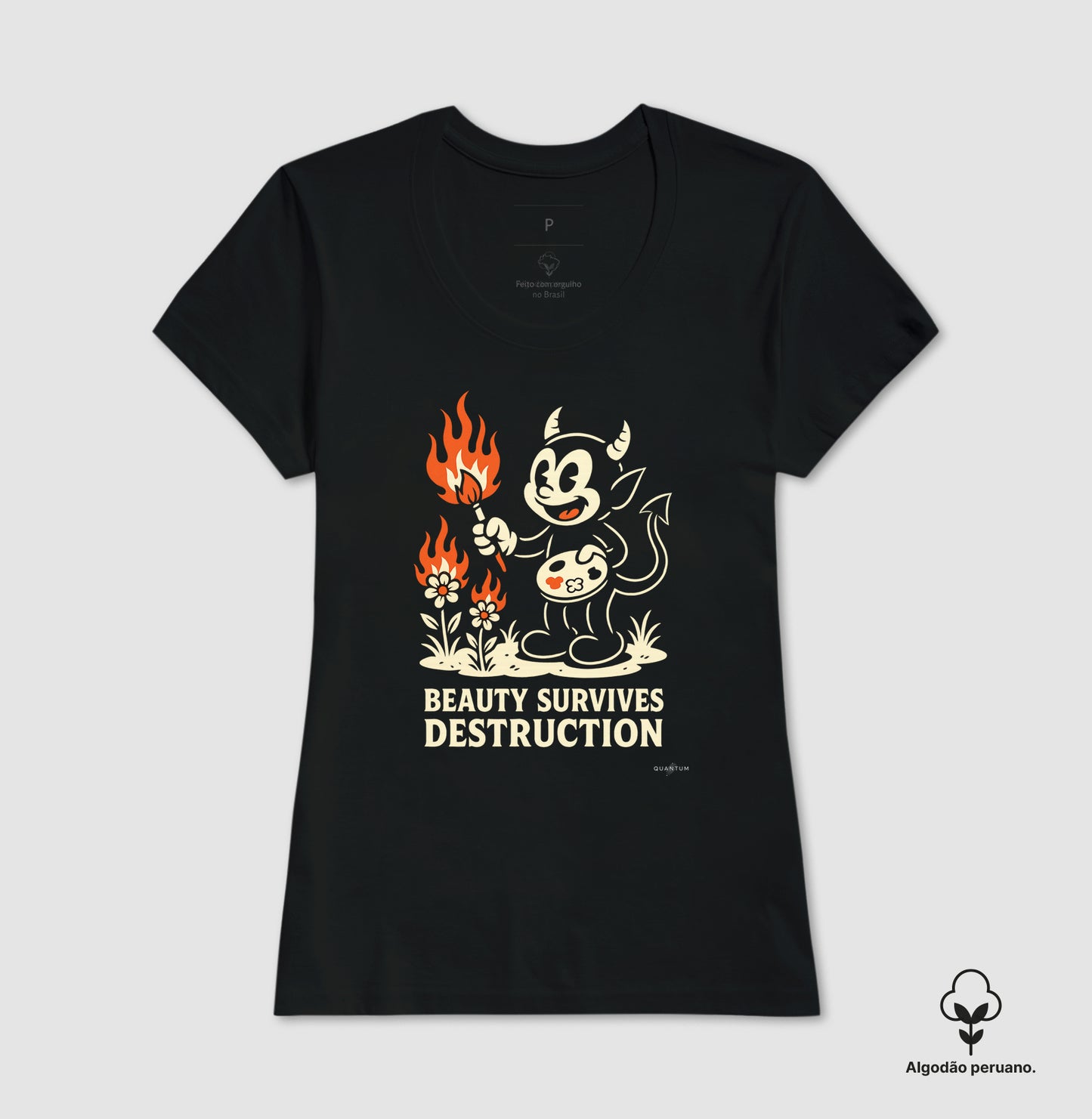 Camiseta Premium Beauty survives