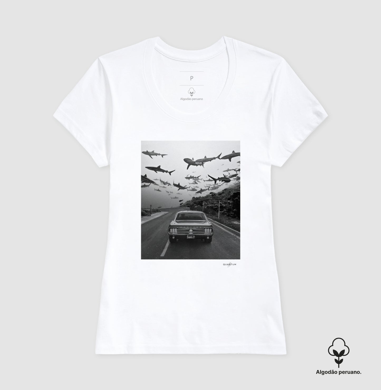 Camiseta Premium Shark Road