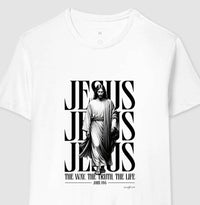 Camiseta tradicional Jesus is the way