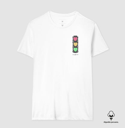 Camiseta premium Sinal de Amor