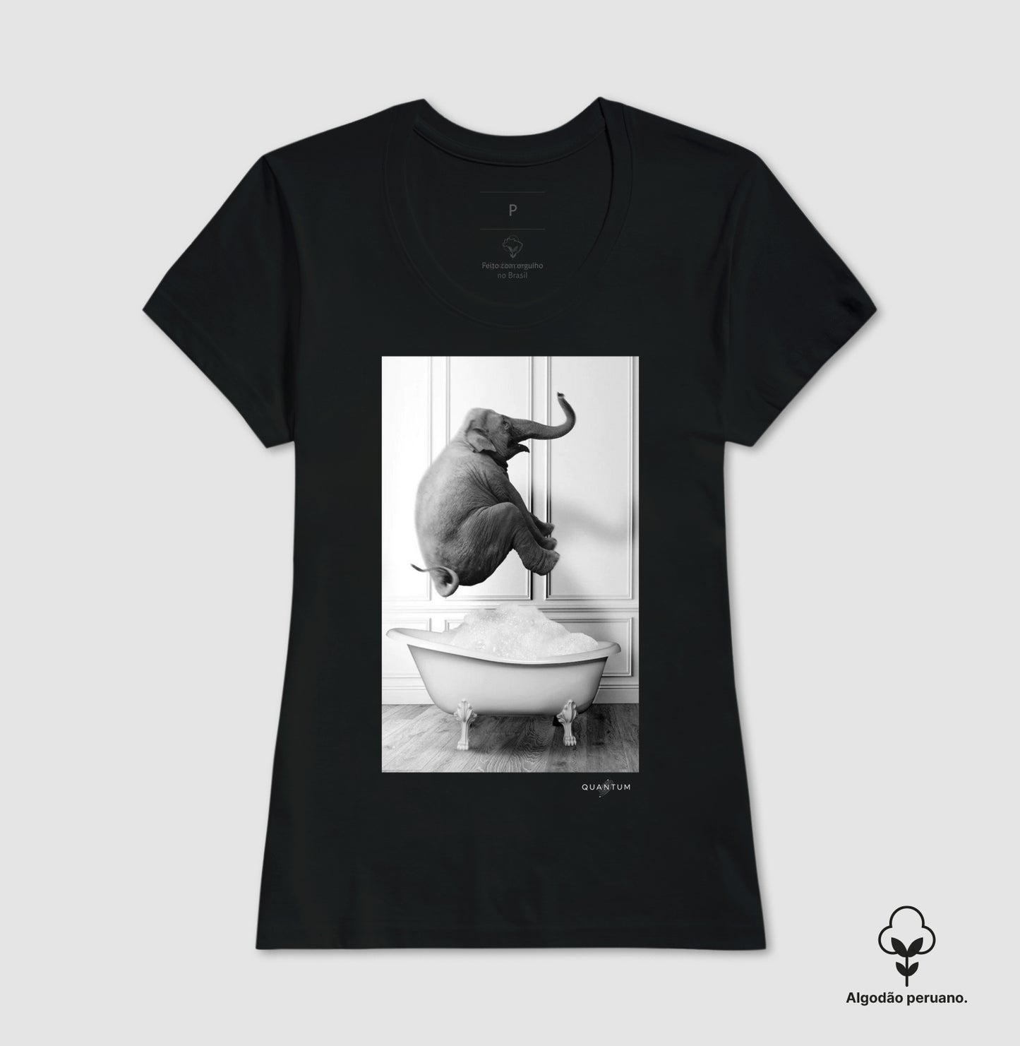 Camiseta Premium Hora do Banho