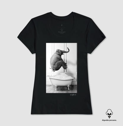 Camiseta Premium Hora do Banho