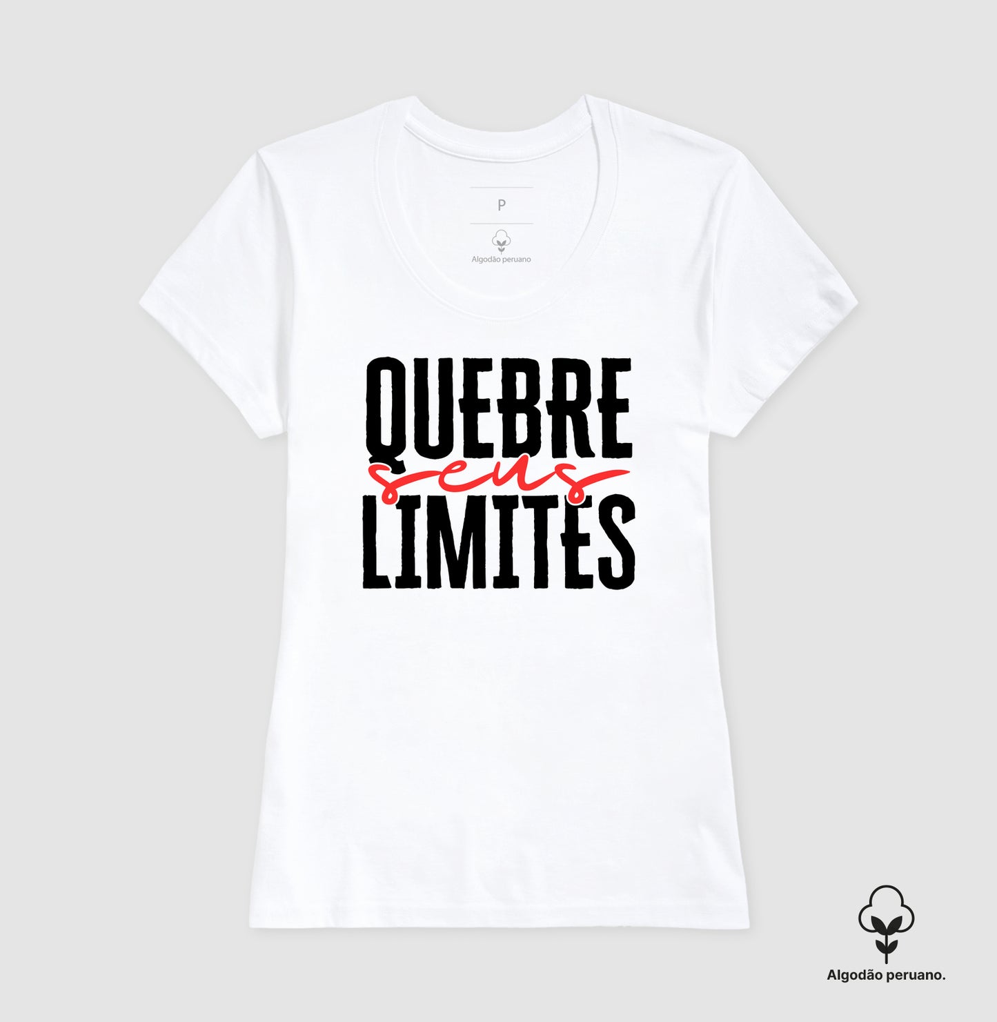 Camiseta premium Quebre seus limites