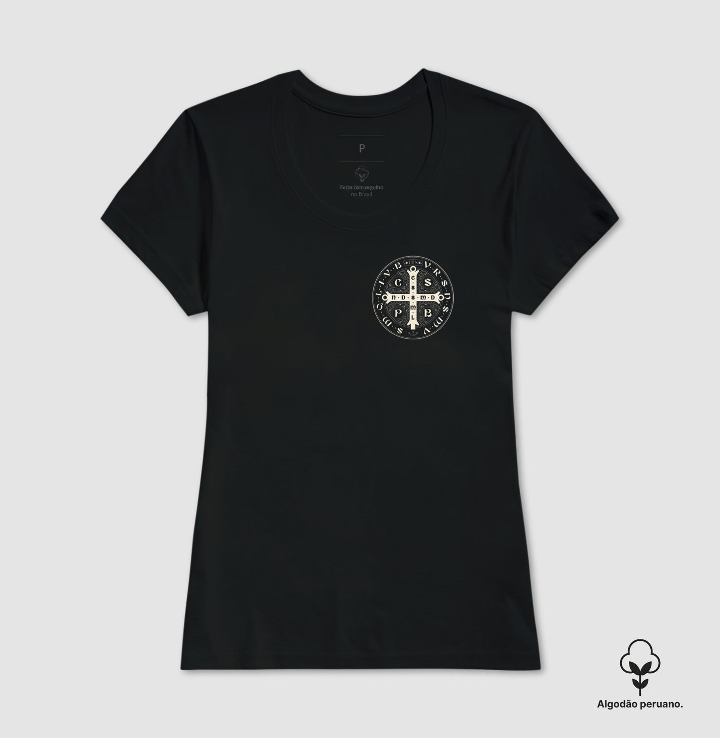 Camiseta premium Medalha de São Bento