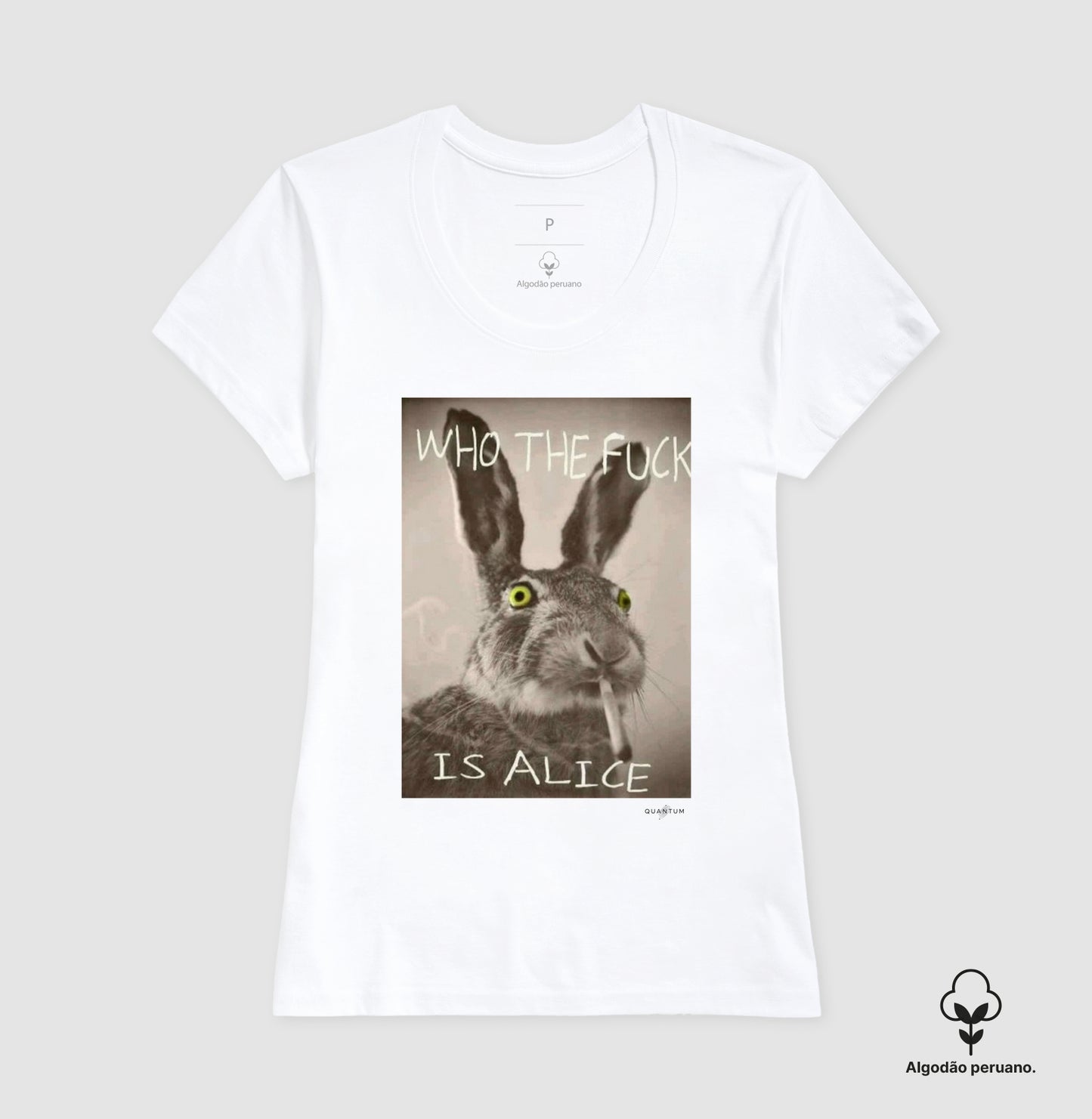 Camiseta Premium Perdido no País das Maravilhas