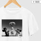 Camiseta premium Olhos Fechados
