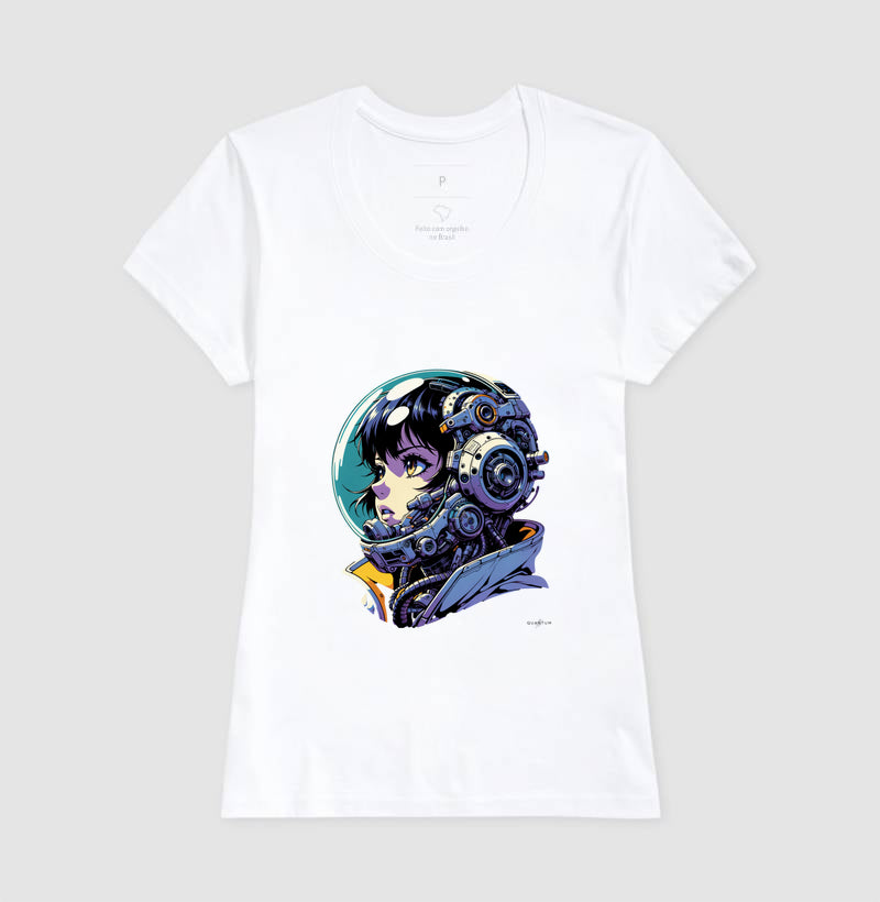 Camiseta tradicional Astronauta futurista