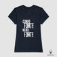 Camiseta premium Corpo forte, mente forte