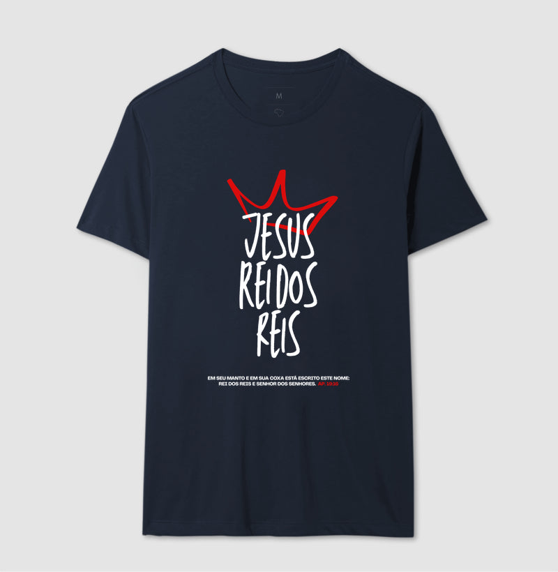 Camiseta tradicional Jesus Rei dos Reis