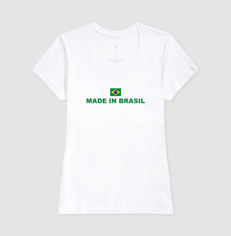 Camiseta Tradicional Made In Brasil