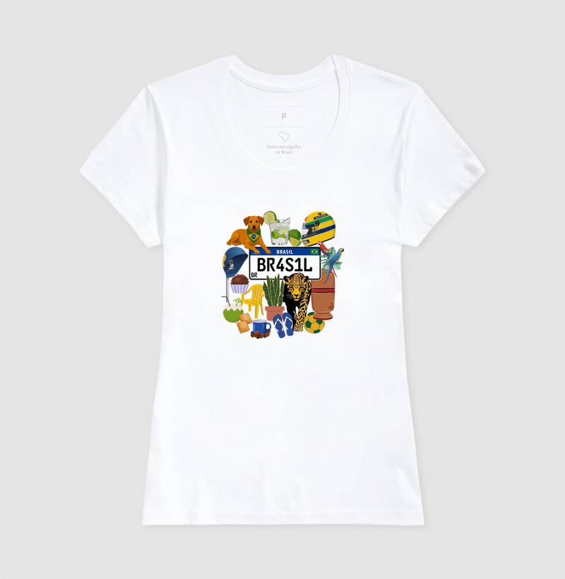 Camiseta Tradicional Brasilcore