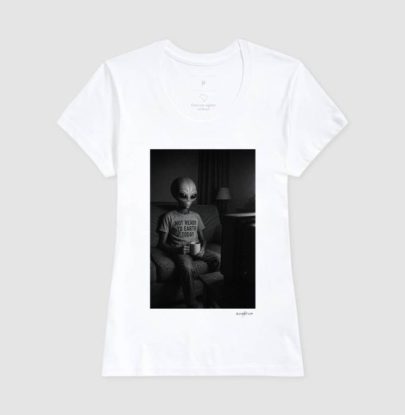 Camiseta Tradicional Alien Routine