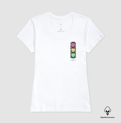 Camiseta Premium Sinal de Amor