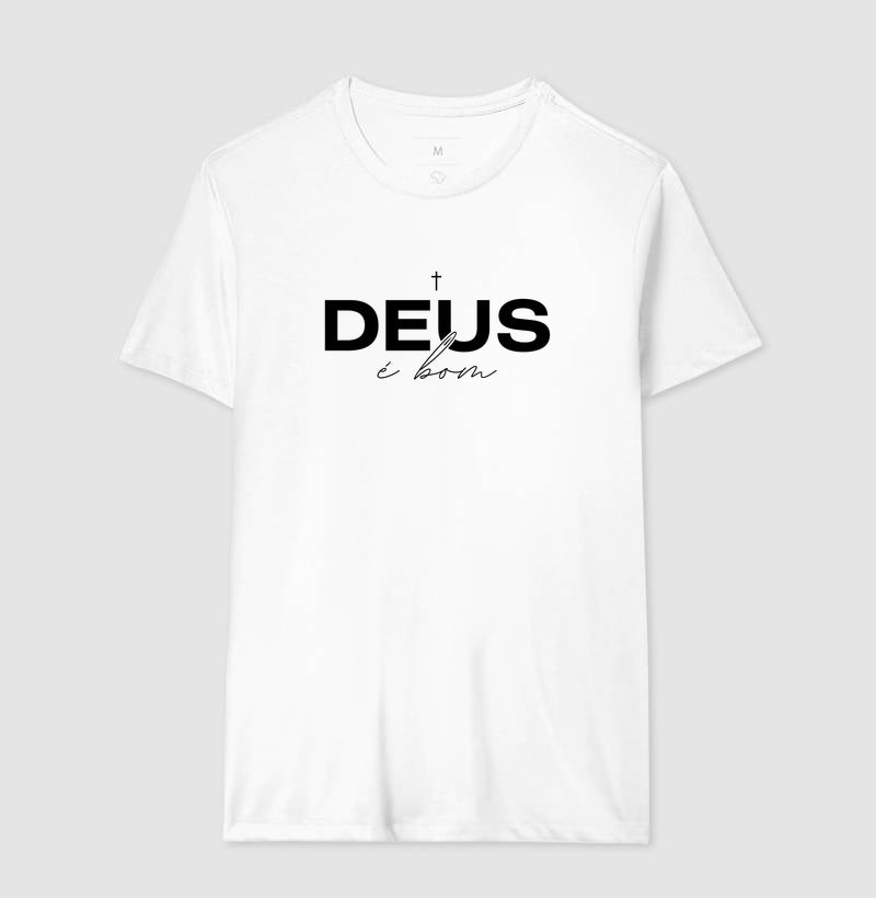 Camiseta tradicional Deus é bom