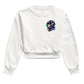 Moletom cropped Astronauta futurista