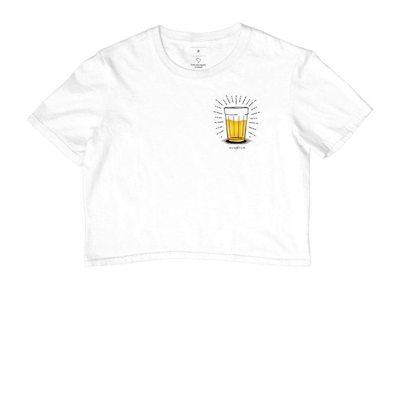 Camiseta Cropped Cervejinha