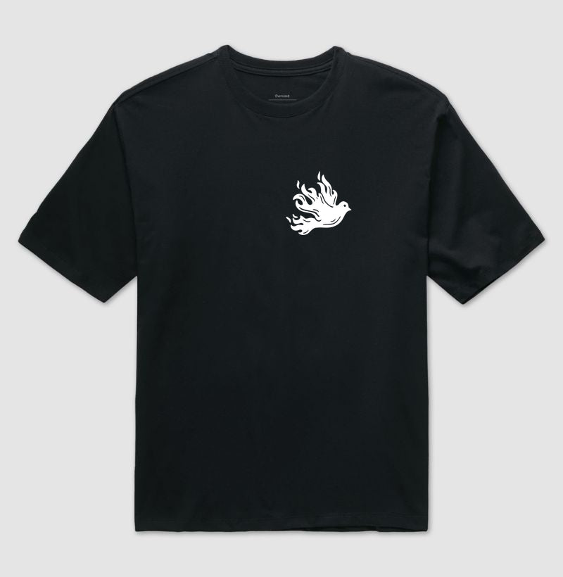 Camiseta oversized Incendeia