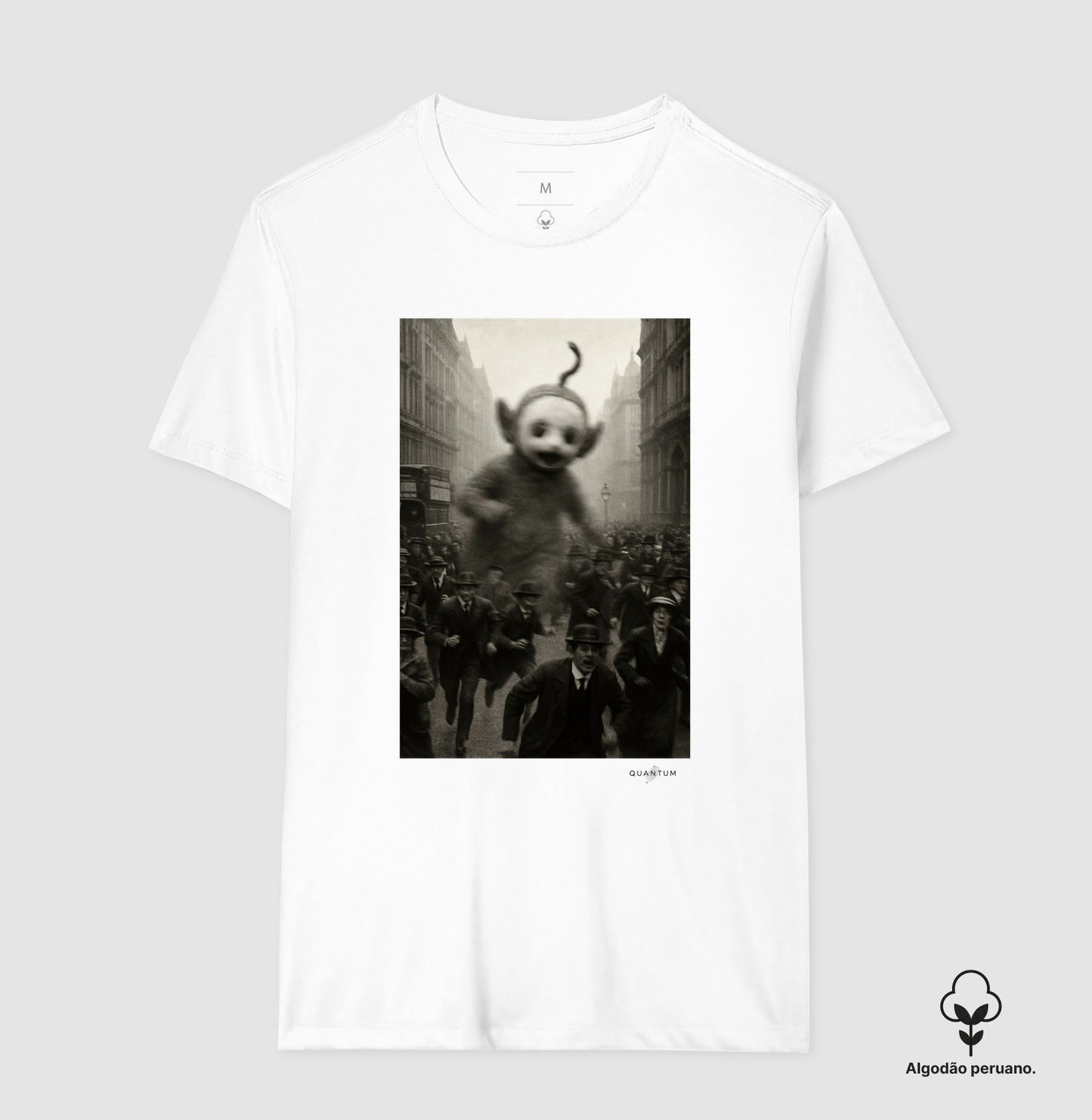 Camiseta premium Alguém viu a Laa-Laa?