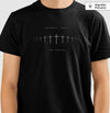 Camiseta premium Ontem, Hoje e Sempre