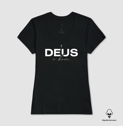 Camiseta premium Deus é bom