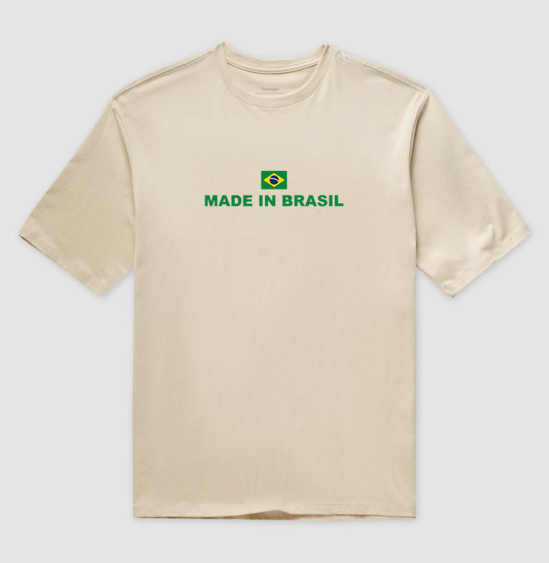Camiseta Oversized Made In Brasil