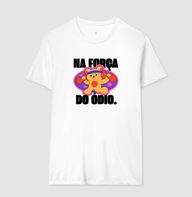 Camiseta tradicional Na força do ódio