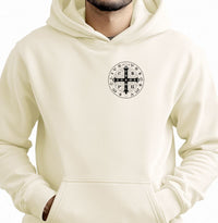 Moletom com capuz Medalha de São Bento