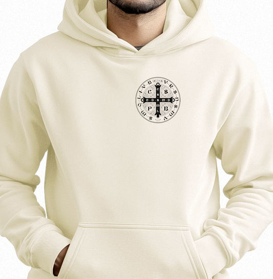 Moletom com capuz Medalha de São Bento