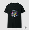 Camiseta premium macaco espacial