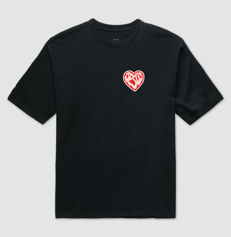 Camiseta oversized Jesus