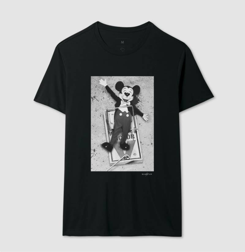 Camiseta Tradicional Game Over, Mickey!