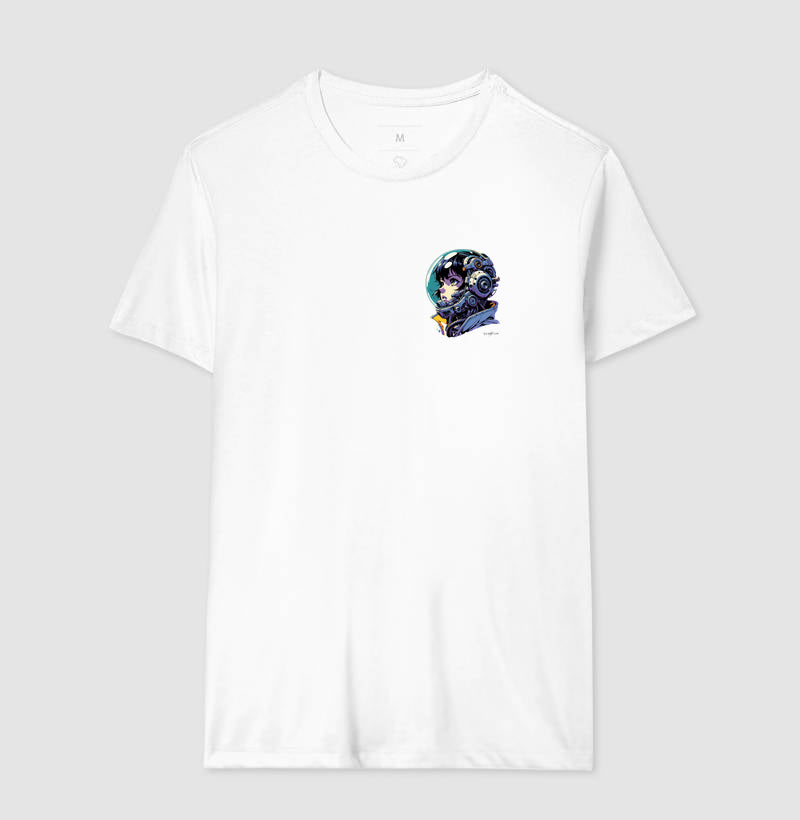 Camiseta tradicional Astronauta futurista