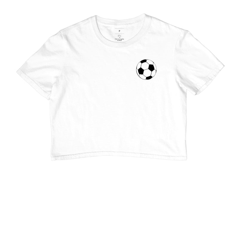 Camiseta Cropped Bola