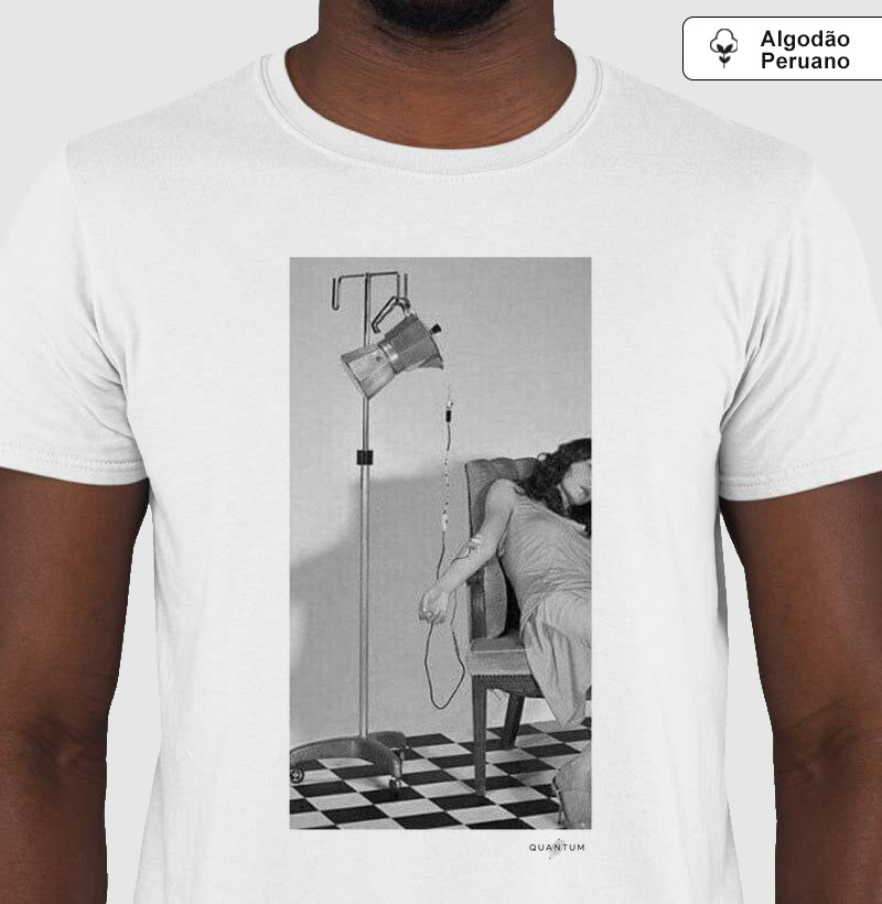Camiseta premium Transfusão de Café