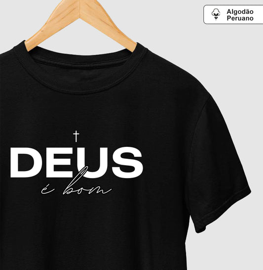 Camiseta premium Deus é bom