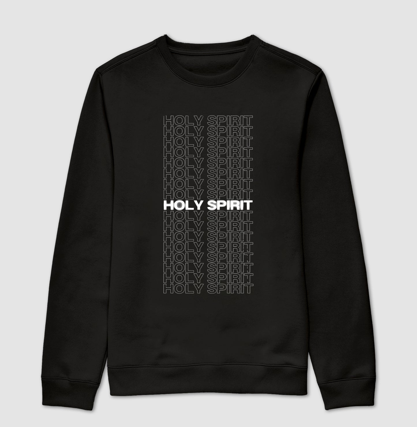 Moletom gola careca Holy Spirit