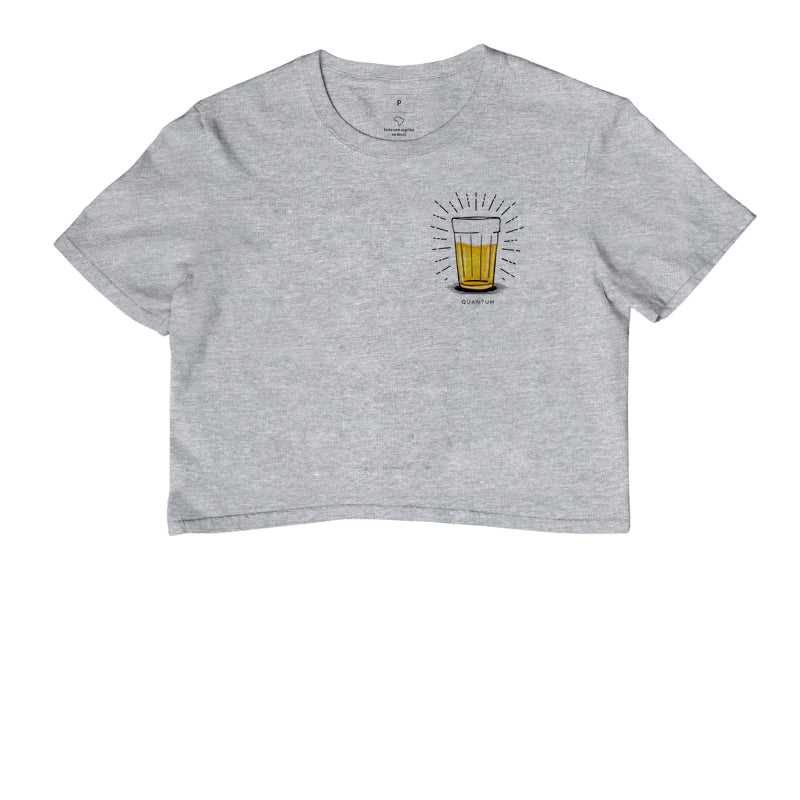 Camiseta cropped Cervejinha