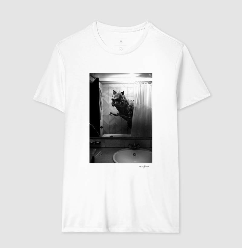 Camiseta Tradicional Rotina Pré-Histórica
