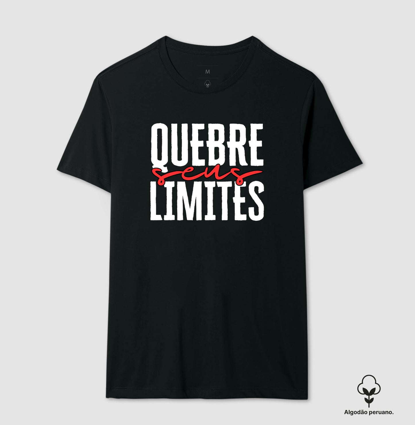 Camiseta premium Quebre seus limites