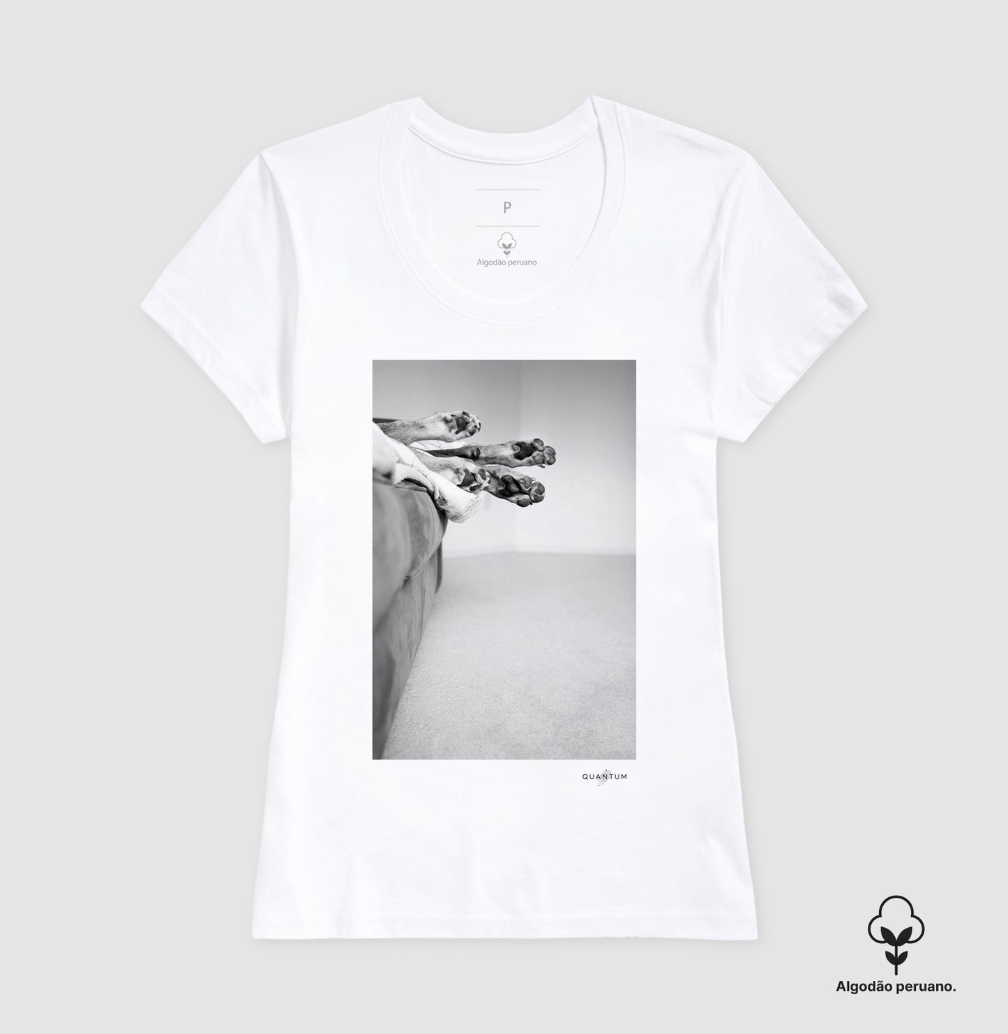 Camiseta Premium Patinhas