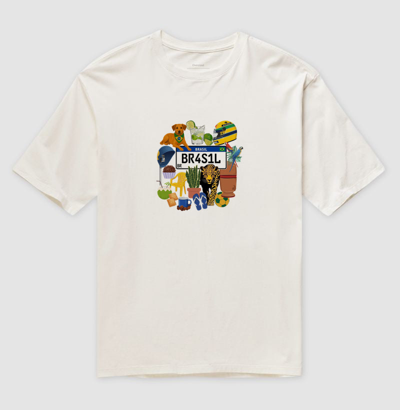 Camiseta Oversized Brasilcore