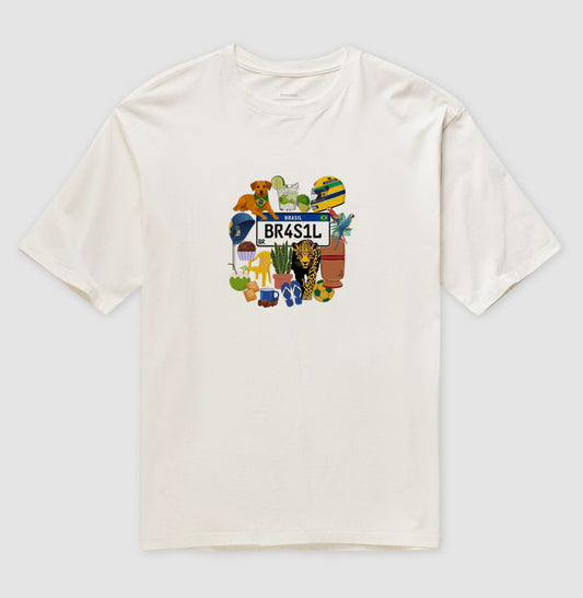 Camiseta Oversized Brasilcore